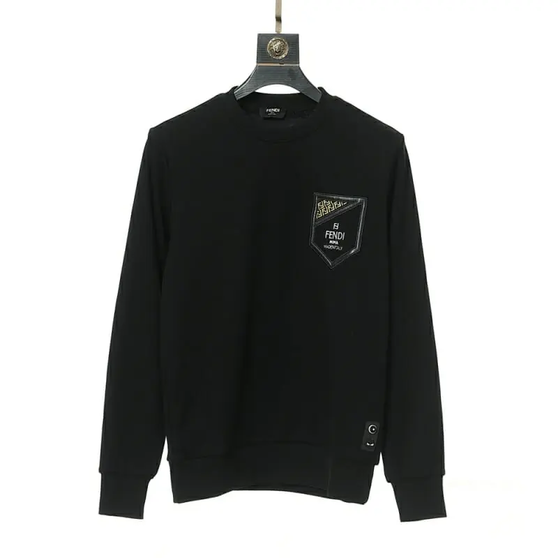 fendi sweatshirt manches longues pour unisexe s_1261443